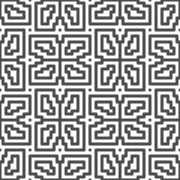 Abstract seamless rotated square zigzag shapes pattern. Abstract geometric pattern for various design purposes. vector