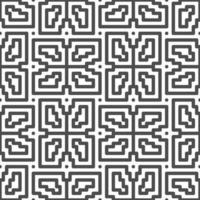 Abstract seamless rotated square zigzag shapes pattern. Abstract geometric pattern for various design purposes. vector