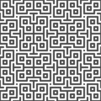 Abstract seamless centered square zigzag shapes pattern. Abstract geometric pattern for design purposes. vector