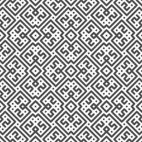 Abstract seamless symmetrical line, dot, square shapes pattern. Abstract geometric pattern for various design purposes. vector