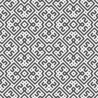 Abstract seamless symmetrical line, dot, square shapes pattern. Abstract geometric pattern for various design purposes. vector