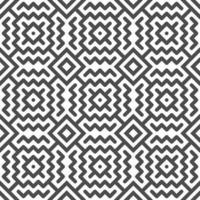 Abstract seamless zigzag line and square shapes pattern. Abstract geometric pattern for design purposes. vector