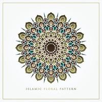 Islamic Floral Pattern vector design for background, greeting card