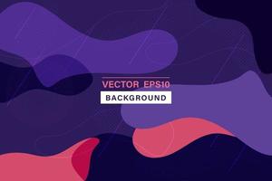 Trendy abstract background. Composition of geometric shapes and splash. Vector illustration