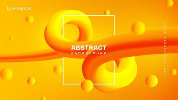 Abstract beautiful gradient fluid background vector