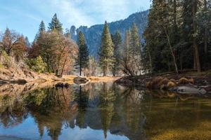 Autumn day in Yosemite National Park photo