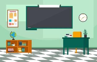 Modern empthy classroom background 366922 Vector Art at Vecteezy