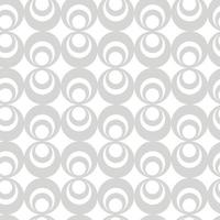 Seamless geometric Circle elements  Monochrome vector pattern
