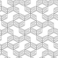 Geometric rectangular shapes grid pattern vector for fabric and paper