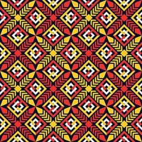 diseño tradicional de patrón étnico geométrico para fondo, alfombra, papel tapiz, ropa, envoltura, batik, tela, pareo vector