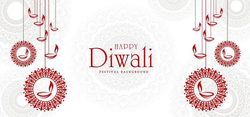 Free diwali background - Vector Art