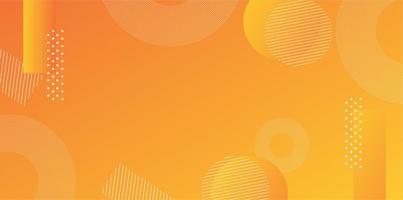 Orange yellow gradient background vector layout