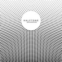 Halftone fade gradient background vector