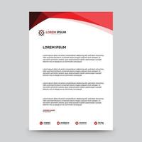 Letterhead Design Template vector