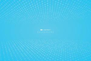 Abstract bright gradient blue wallpaper with halftone dotted minimal design background. illustration vector