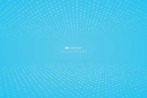 Abstract bright gradient blue wallpaper with halftone dotted minimal design background. illustration vector