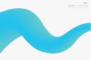 Abstract blue wavy template design of main wave design template. Showing simple line of background. vector