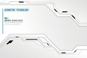 Abstract modern technology background. illustration vector