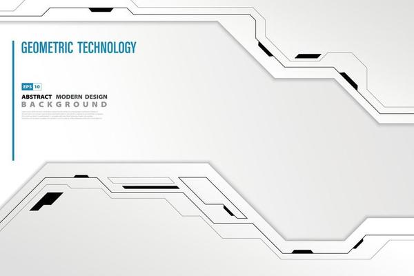 Abstract modern technology background. illustration vector