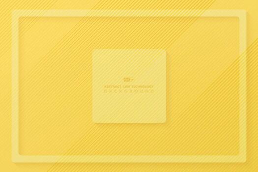 Abstract yellow stripe line pattern design background. illustration vector