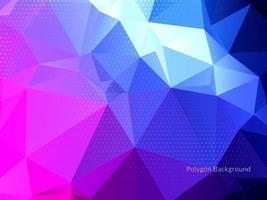 geometric triangle polygon background vector