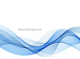 Modern Blue wave style abstract background