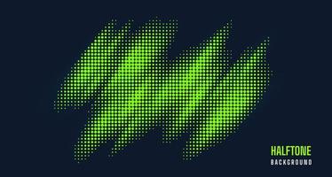 Stylish gradient. Green dot circle halo background. Line Vector Point form in diagonal angle