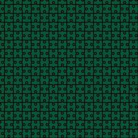 Jigsaw Abstract Pattern Background Design Green and Black vector