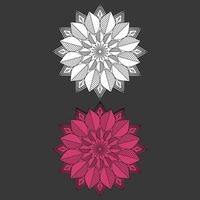 Mandala Round Ornament Pattern, Circular Pattern In Form Of Mandala, Decorative Ornament In Oriental Style, Ornamental Mandala Design Background Free Vector