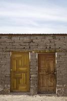 Traditional old stone house from Bolivia photo