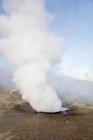 Geysers Sol de Manana in Bolivia photo