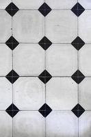 Mosaic tiles with geometric pattern photo