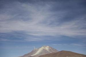 Licancabur volcano in Reserva Nacional de Fauna Andina Eduardo Avaroa in Bolivia photo