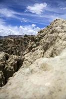 Valle de la luna in Bolivia photo