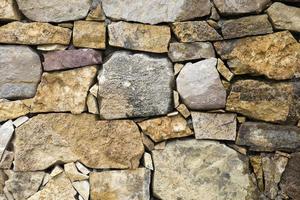 Old stone wall photo