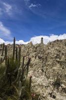 Valle de la luna in Bolivia photo