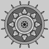Circular Pattern In Form Of Mandala, Decorative Ornament In Oriental Style, Ornamental Mandala Design Background Free Vector