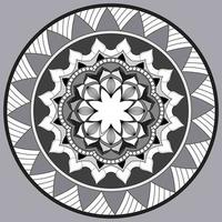 Circular Pattern In Form Of Mandala, Decorative Ornament In Oriental Style, Ornamental Mandala Design Background Free Vector