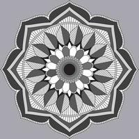 Circular Pattern In Form Of Mandala, Decorative Ornament In Oriental Style, Ornamental Mandala Design Background Free Vector
