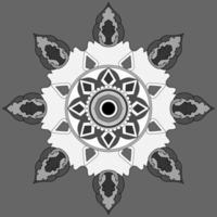 Circular Pattern In Form Of Mandala, Decorative Ornament In Oriental Style, Ornamental Mandala Design Background Free Vector