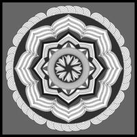 Circular Pattern In Form Of Mandala, Decorative Ornament In Oriental Style, Ornamental Mandala Design Background Free Vector