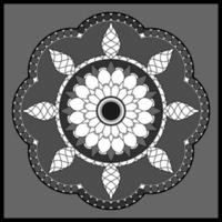 Circular Pattern In Form Of Mandala, Decorative Ornament In Oriental Style, Ornamental Mandala Design Background Free Vector
