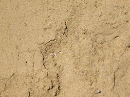 Patch of sand for background or texture photo