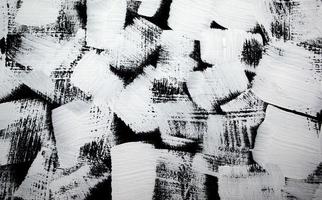 Black and white acrylic abstract painting background photo