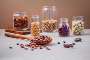 Beans and nuts photo