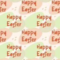 Happy Easter holiday decoration. Seamless pattern, texture, abstract background. Packaging design. Wrapping papper. vector