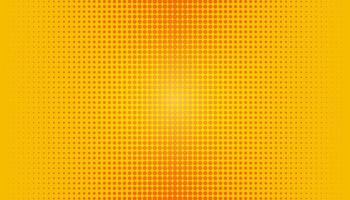 Pop Art background. Retro dotted background. Vector illustration. Halftone yellow pop art