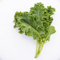 Kale isolated on white photo