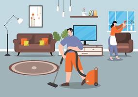 Cleaning Service Concept vector