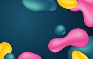 Colorful Abstract Fluids Background Concept vector